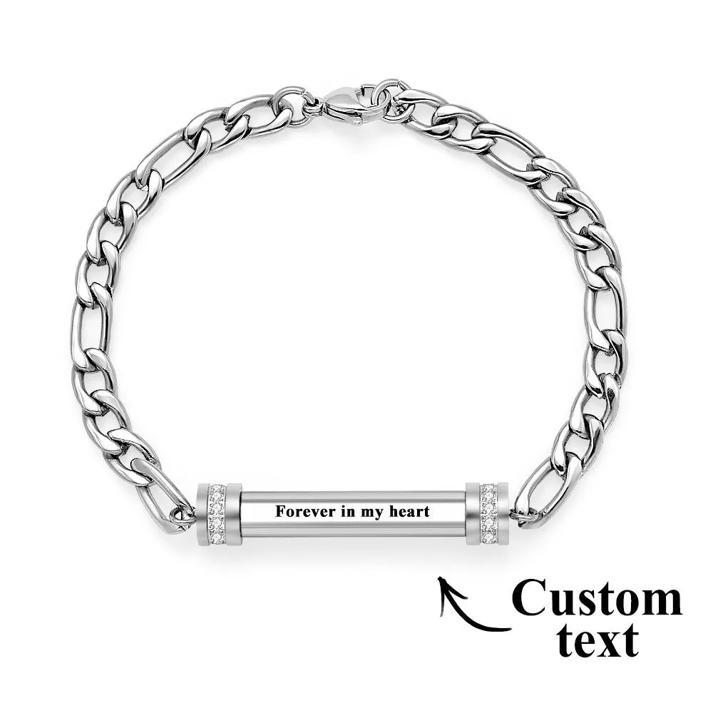 Personalized Cremation Urn Bracelet – Adjustable Ashes Keepsake